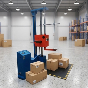 Machine <span class=keywords><strong>d</strong></span>'essai <span class=keywords><strong>d</strong></span>'impact de chute pour boîtes en carton à aile unique <span class=keywords><strong>ISTA</strong></span> ISO 2248 JIS Z0202 ASTM D5276 DIN EN 22248, équipement <span class=keywords><strong>d</strong></span>'essai de chute <span class=keywords><strong>d</strong></span>'emballages - Product Image 1