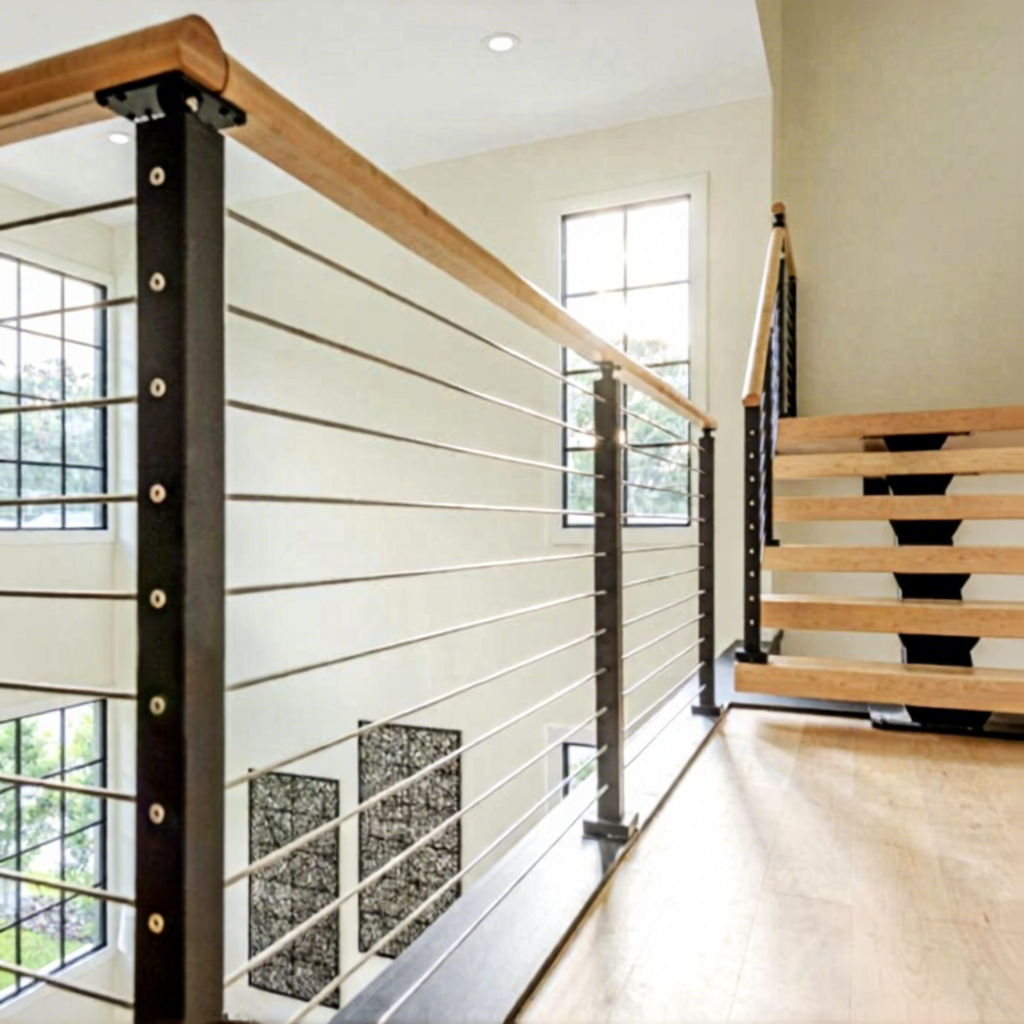 Kit Completo De Barandilla LED Con Pasamanos De Aluminio – Barandilla Luminosa Para Escaleras Interior/exterior, Seguridad Y Estilo Para Tu Hogar