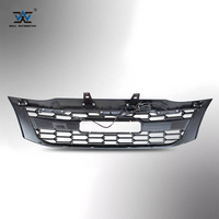 Grilles ABS tout-terrain haute performance, pièces de camion, peinture noire, calandre avant avec feux pour Hilux Vigo 2012 2013 2014 2015