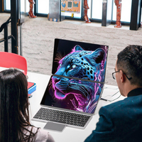 Tablette tactile IPS à double écran de 10.95 pouces Intel I3 Windows 11 PC de bureau de 512 Go pour les cours en ligne Corps en métal