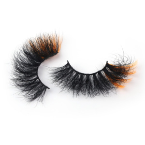 Pestañas de visón de dos tonos, 25mm, temática de fiesta - Product Image 4