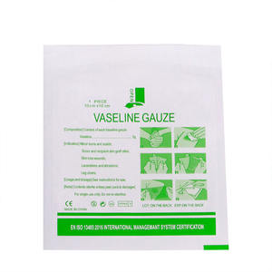 Almohadilla de gasa de parafina absorbente médica de varios tamaños Risenmed para uso doméstico - Product Image 1