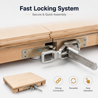 FH FH-LOCK Sol modulaire portable pour événements sportifs temporaires, installation rapide sans outils, assemblage rapide, emboîtable