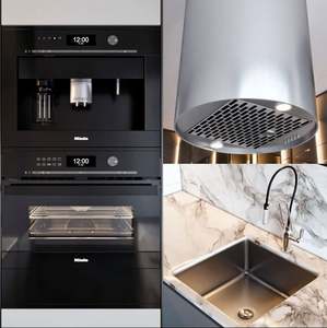 Gabinete de Cocina Personalizado de Diseño Contemporáneo para Toda la Casa con Isla, Almacenamiento de Madera Contrachapada con Vidrio Oculto, Gabinete de Pared Moderno - Product Image 6