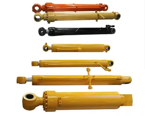 Hydraulic Oil Cylinders Excavator Hydraulic Cylinder Assembly For 202-63-02120 202-63-64340 PC100-5 Excavator Arm Cylinder