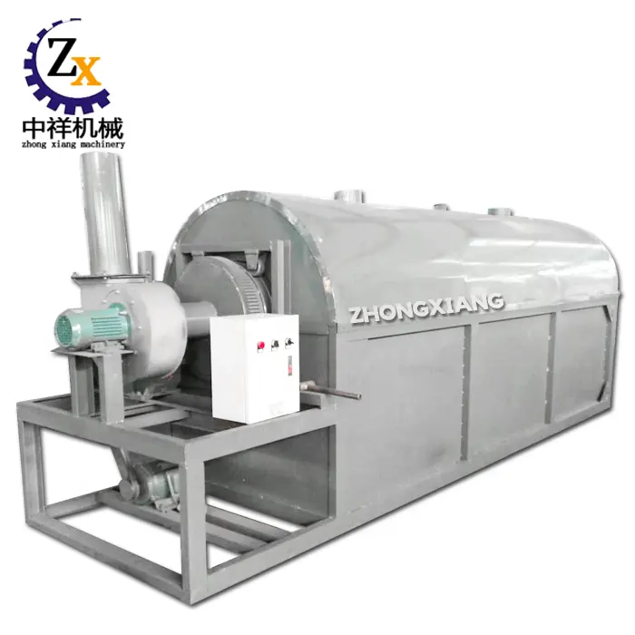 Steam tube salted roasted cashew nuts vietnam rotary dryer