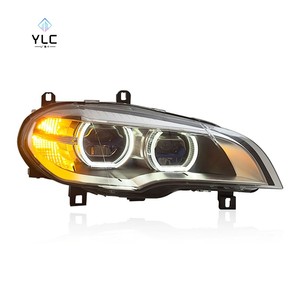 Phares LED Plug-and-Play pour <span class=keywords><strong>BMW</strong></span> X5 E70 07-13, vente chaude de l'usine YLC, ensemble de phares LED DRL - Product Image 4