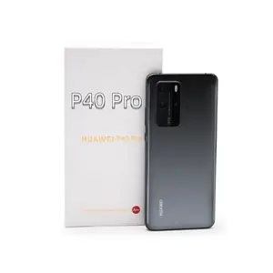5GスマートフォンオリジナルP40Pro 8128GBデュアルSIMELS-NX9グローバルロック解除携帯電話使用HuaweiP40用99% 新しい中古電話