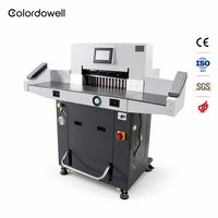 Machine de découpe de papier hydraulique industrielle A3 A2 WD-720H, nouvelle, robuste, capacité 720 mm, haute précision 0,3 mm, vente en gros