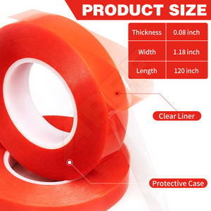 Ruban adhésif en PVC invisible, pas besoin de percer pour les crochets, petits objets - Product Image 2