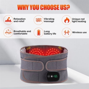 Massaggiatore Lombare Senza Fili con Terapia LED, Riscaldamento e Vibrazione per Alleviare il Dolore alla Schiena - Product Image 2