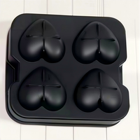 Ensemble de moules à glaçons en silicone en forme de cœur pour mariage, 8 grilles de cœurs romantiques pour tour de champagne