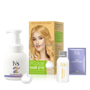 IVS Professionnel En Gros Bulle Cheveux Teinture <span class=keywords><strong>Mousse</strong></span> Cheveux Couleur Chocolat Noir Aucun Effet Secondaire Permanent Halal Bulle Cheveux Teinture - Product Image 4