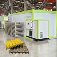 Hoog rendement papierpallets droogmachine warmtepomp eierdozen droogmachine