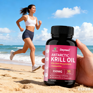 WINS Town Softgel เจลนุ่ม350มก., omegas 3 EPA DHA Softgels น้ำมัน krill แบบนุ่มแคปซูล astaxanthin - Product Image 1
