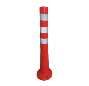 Delineateur de circulation flexible en TPU Wesure Safety, 75 cm, rouge, orange, jaune, poteau de signalisation routière haute visibilité - Product Image 1
