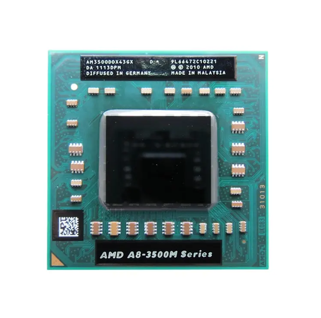 AM3500DDX43GXS A8 3500M CPU Processor 1.5Ghz/4M Socket FS1 A8-Series Notebook APU Laptop