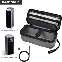Étui rigide de voyage personnalisé en EVA pour appareils électroniques, organiseur de câbles, pochette de rangement pour gadgets numériques et banques d'alimentation