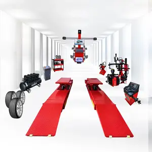 Factory delivery Hunter 3D wheel alignment machine car lifts auto lift of tire changing machine