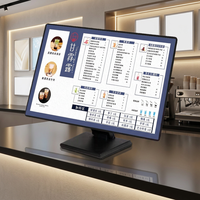 Panneau de menu LED haute luminosité pour restaurant, écran d'affichage numérique pour aliments, boîte lumineuse publicitaire, boîte lumineuse A4 illuminée
