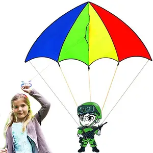 Parachute Karikatur-Soldaten-Kate von der Kiteschachtel
