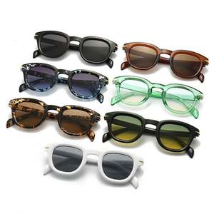 Nouvelles Lunettes de Soleil Rétro Tendance Rondes pour Femmes, Monture Fine Carrée, Idéales pour la Conduite, pour Hommes - Product Image 2