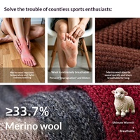 Chaussettes de compression mi-mollet en laine mérinos pour femme, avec amorti et soutien de la voûte plantaire, idéales pour la randonnée, l'alpinisme et l'été, anti-odeurs et respirantes