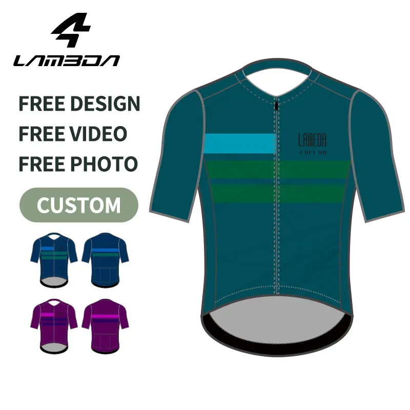 Camisa de ciclismo unissex Lameda 2024, roupa de ciclismo personalizada para ciclismo, de secagem rápida e sem costura, calcinha profissional personalizada