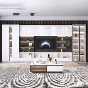 Retro Solid Wood <b>TV</b> Cabinet Living Room Modern Household Simple Log Skeleton Nordic Small Apartment <b>TV</b> Base Cabinet - Product Image 3