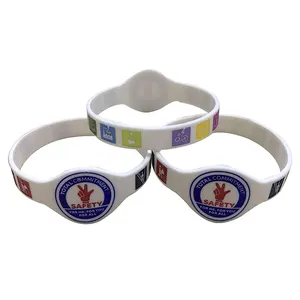 Reusable Adjustable Passive Silicone Soft 13.56Mhz NFC Payment Rfid Wristband