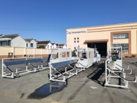 Ligne de production de terrasse en PE, ligne de production de machines extrudeuses de panneaux composites bois-plastique WPC