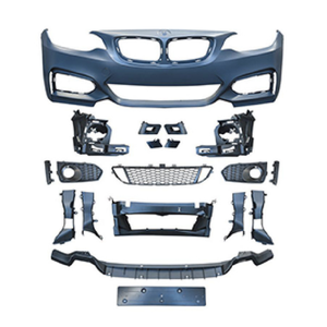 Kit de Carrocería Delantera para Automóvil Tipo 2026, para <span class=keywords><strong>BMW</strong></span> Serie 1 F20, Versión Deportiva MT Mejorada, Moldeado en PP, 115i 116i 118i 120i - Product Image 3