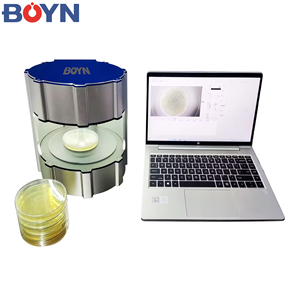 Contador de colonias de reconocimiento inteligente automático de laboratorio con llave USB encriptada y función de configuración de región sin contar - Product Image 1