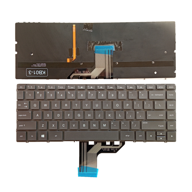 Gateron OEM Laptop Keyboard for HP Pavilion x360 13-AC 13-W 13-AD 13-AE 13-AP New Condition for Pectre 13-AC 13-W 13-AD 13-AE