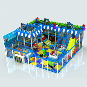 Juego de patio interior personalizado, piscinas de bolas, parque de trampolín, Castillo travieso, área de juegos suave, juguetes para niños pequeños - Product Image 6
