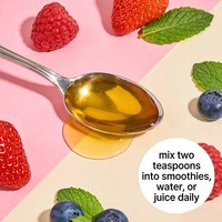 Boisson liquide orale de beauté en gros à base de biotine et de peptides de collagène, soutien antioxydant pour la croissance des cheveux, de la peau et des ongles chez l'adulte, éclaircissement de la peau