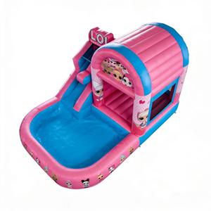 Toboggan Gonflable Écologique DST Combo Maison <span class=keywords><strong>de</strong></span> Rebond Qualité Commerciale Capacité >500kg Parc Aquatique Extérieur pour Mariages/Fêtes - Product Image 4