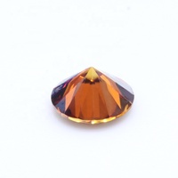 Pierre de moissanite de laboratoire de 6,5 mm en gros, 1 carat, moissanite rouge, prix du diamant par carat pour bague de fiançailles, boucles d'oreilles, bijoux