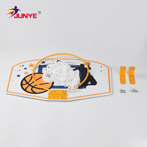 Tablero de baloncesto Junye para montar en la pared con red y gancho para juego en interiores y almacenamiento de ropa, rectangular blanco de 45.5X4X31 cm - Product Image 2