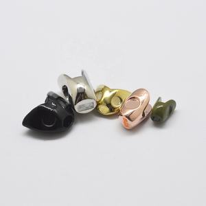 S L perle de pêche en laiton personnalisée, crâne de poisson en laiton peint oeil fort B - Product Image 6