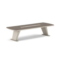 Meubles de bureau modulaires, table de conférence, style moderne minimaliste