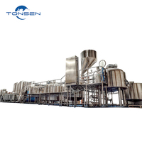2500L 3500L 304SUS brasserie brasserie commerciale usine de bière équipement de brassage système personnalisé bière Pub