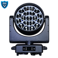 Projecteur LED mobile GBR-WL1980 19x80W IP65 pour extérieur avec contrôle DMX512/activation sonore et zoom 5-50x