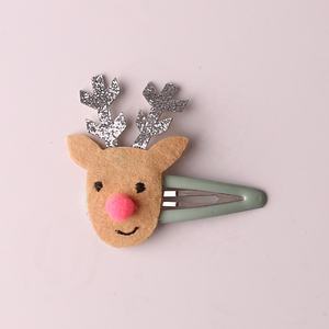 Ensemble de pinces à cheveux en tissu de dessin animé mignon 2026 pour enfants, pinces à cheveux dinosaure - Cadeau de fête - Product Image 4