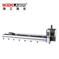 Machine de découpe laser à fibre automatique pour tubes métalliques carrés et ronds, 3000 W, prix d'usine en gros