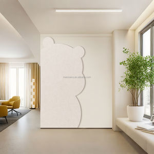 Calcomanía de pared de oso de fieltro 3D personalizada, venta al por mayor, logotipo de decoración de guardería ecológico a granel, diseño personalizado aceptado - Product Image 3
