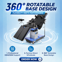 Table d'opération gynécologique multi-sections professionnelle pour hôpital, clinique, procédure obstétricale, vente en gros OEM