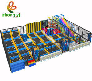 Trampolín interior para centro comercial para niños y adolescentes, trampolín Bungee para Parque, gimnasio y cama de salto - Product Image 5