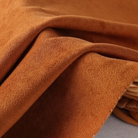 Tissu suédé extensible en polyester Bonne sensation de main