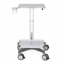Plateforme de chariot pour densitomètre osseux à ultrasons avec porte-gobelet réglable, scanner de densité osseuse pour hôpitaux et cliniques, vente en gros OEM